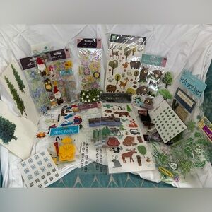 Outdoor / Hiking / Camping Scrapbook Stickers